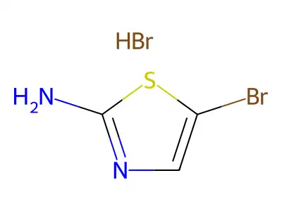 5-溴-2-噻唑胺氢溴酸盐 structure