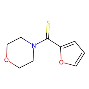 Furan-2-yl(morpholin-4-yl)methanethione structure