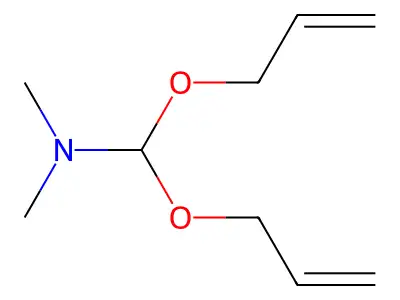 1,1-Bis(2-allyloxy)trimethylamine structure