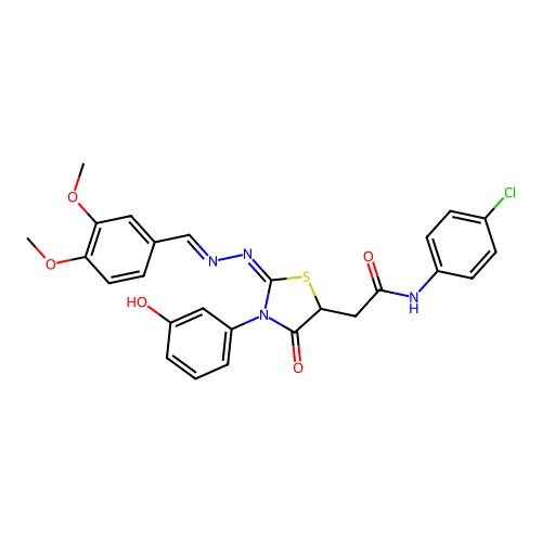 C26H23ClN4O5S structure