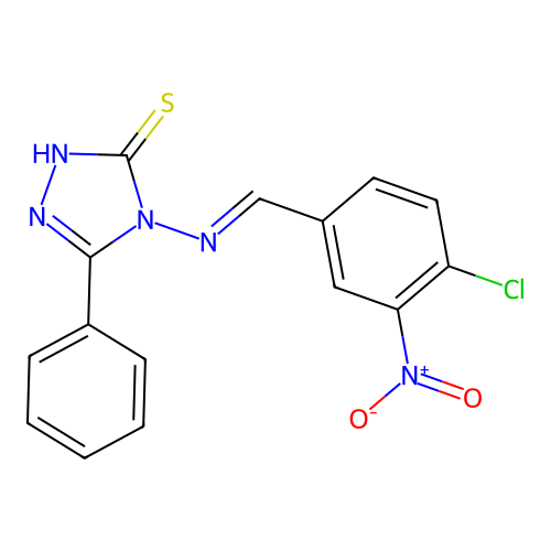 C15H10ClN5O2S structure