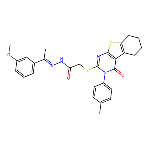 C28H28N4O3S2 structure