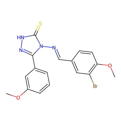 C17H15BrN4O2S structure