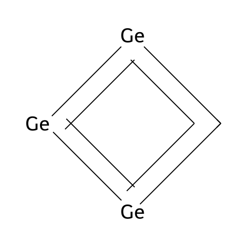 Trigermanium monocarbide structure