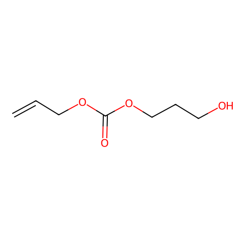 3-Hydroxypropyl prop-2-en-1-yl carbonate structure