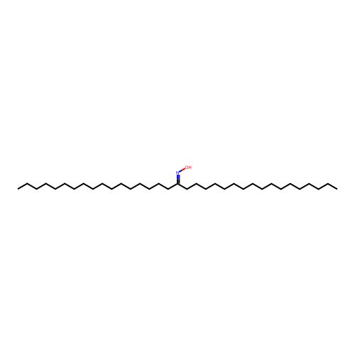 18-Pentatriacontanone oxime structure