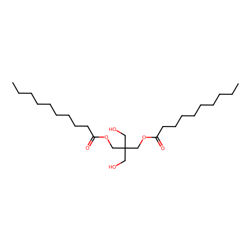 2,2-Bis(hydroxymethyl)-1,3-propanediyl didecanoate structure