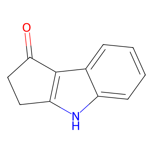 3,4-Dihydrocyclopenta(b)indol-1(2H)-one structure