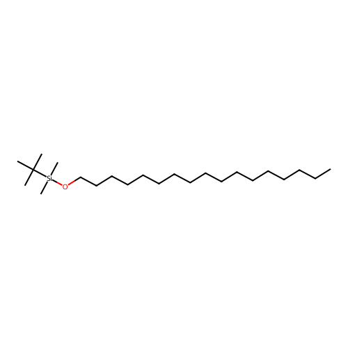 Tert-butyl-heptadecoxy-dimethylsilane structure