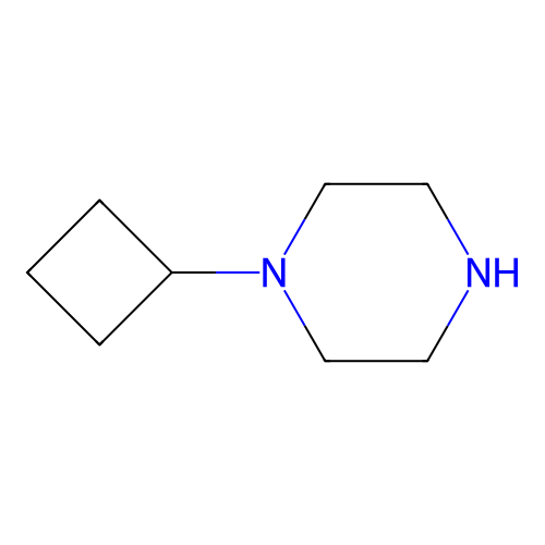 1-Cyclobutylpiperazine structure