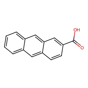 2-Anthracenecarboxylic Acid structure