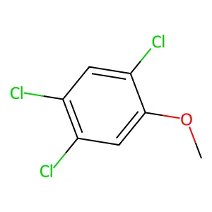 2,4,5-Trichloroanisole structure