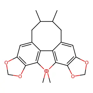 Schisandrin derivative structure