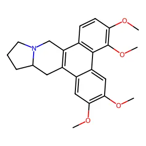 (-)-Tylocrebrine structure