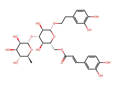 Isoacteoside structure