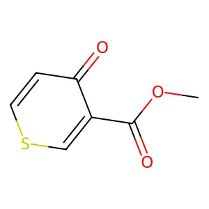 Methyl 4-oxothiopyran-3-carboxylate structure