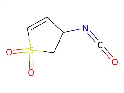 3-Isocyanato-2,3-dihydro-1lambda6-thiophene-1,1-dione structure