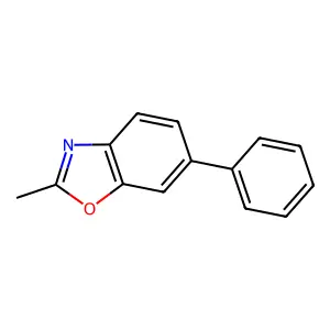 2-Methyl-6-phenylbenzoxazole structure