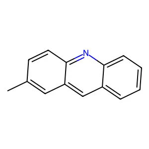 2-Methylacridine structure