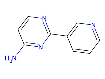 2-(Pyridin-3-yl)pyrimidin-4-amine structure