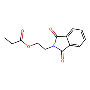 2-Phthalimidoethyl propionate structure