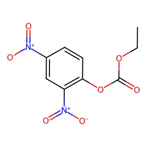 (2,4-Dinitrophenyl) ethyl carbonate structure