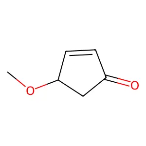2-Cyclopenten-1-one, 4-methoxy- structure