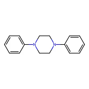 1,4-Diphenylpiperazine structure