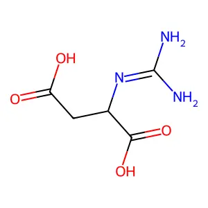 N-(二氨基亚甲基)天冬氨酸 structure