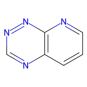 Pyridino(3,2-e)1,2,4-triazine structure