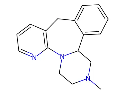 (-)-Mirtazapine structure