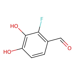 2-Fluoro-3,4-dihydroxybenzaldehyde structure