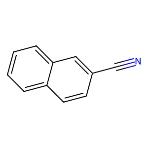 2-Naphthalenecarbonitrile structure