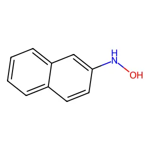 N-Hydroxy-2-naphthalenamine structure