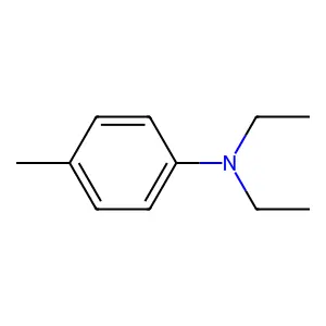 N,N-diethyl-p-toluidine structure