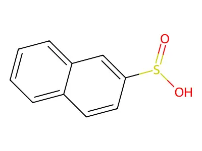 Naphthalene-2-sulfinic Acid structure