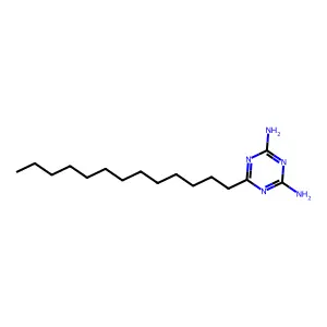 6-十三烷基-1,3,5-三嗪-2,4-二胺 structure