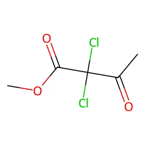 2,2-二氯-3-氧代丁酸甲酯 structure