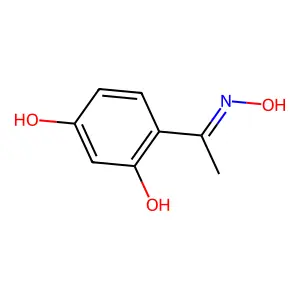 2',4'-Dihydroxyacetophenone oxime structure