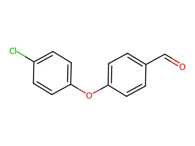 4-(4-Chlorophenoxy)benzaldehyde structure