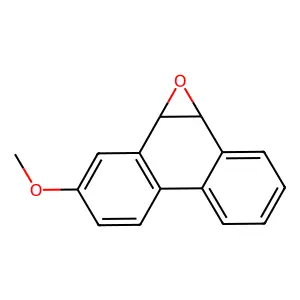 Phenanthro(9,10-b)oxirene, 1a,9b-dihydro-3-methoxy- structure