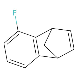 5-Fluoro-1,4-dihydro-1,4-methano-naphthalene structure