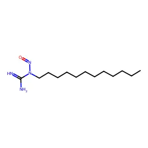 1-Dodecyl-1-nitrosoguanidine structure
