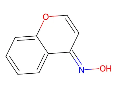 Chromone oxime structure