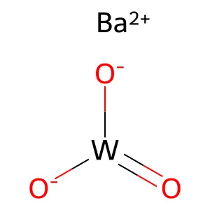 Barium trioxotungstate structure