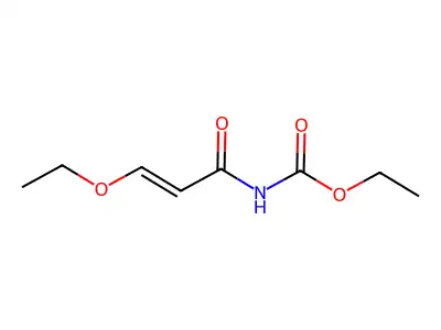 ethyl N-(3-ethoxyprop-2-enoyl)carbamate structure