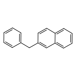 2-Benzylnaphthalene structure