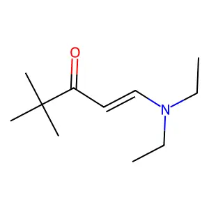 1-(Diethylamino)-4,4-dimethyl-1-penten-3-one structure