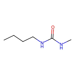 N-Butyl-N'-methylurea structure