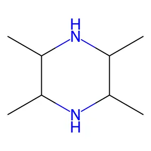Piperazine,2,3,5,6-tetramethyl- structure
